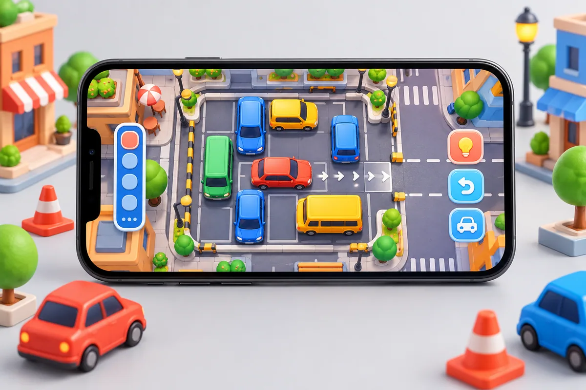 Park ve trafik ELY Games konsepti