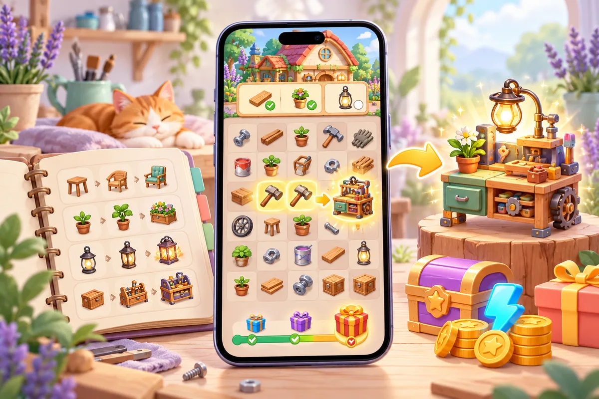 Birleştirme atölyesi ELY Games konsepti